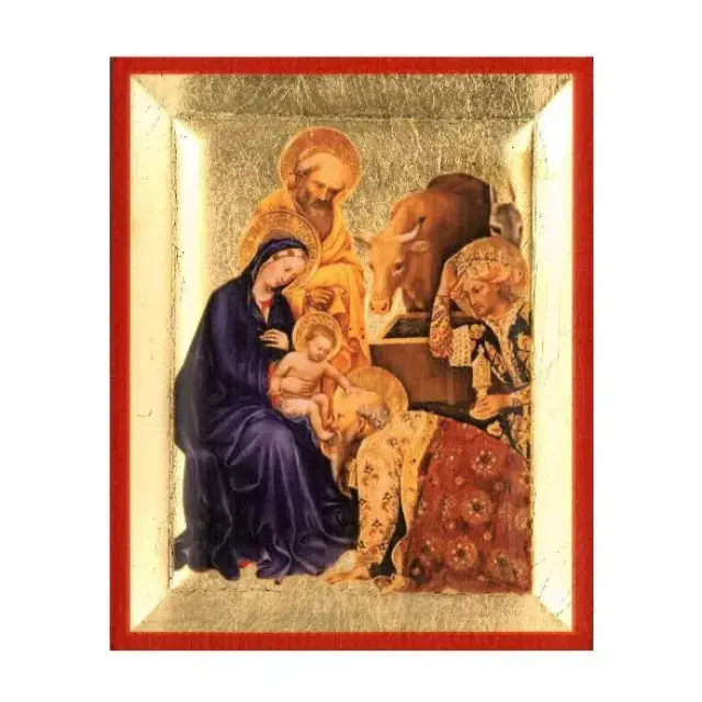 Icône 13 X 11 cm Nativité