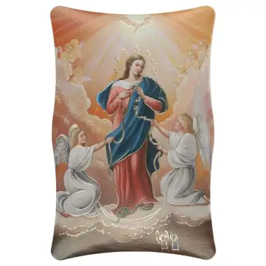 frame work 7 x H10 cm our Lady undoer of knots