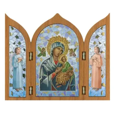 Triptyque 12 X H10 cm - Perpétuel Secours