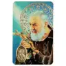 Card with prayer and medal St. Padre Pio en
