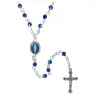 Rozenkrans semi-kristal donkerblauw Hartje Wonderbare blauw