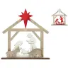 Christmas decoration with nativity