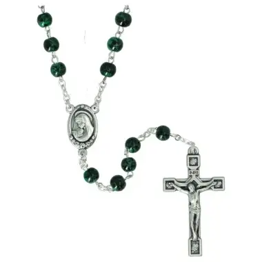 Rozenkrans Glas groen