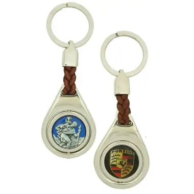 Porte-Clefs - PORSCHE / St Christophe