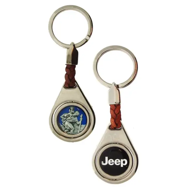 key ring JEEP / St Christopher