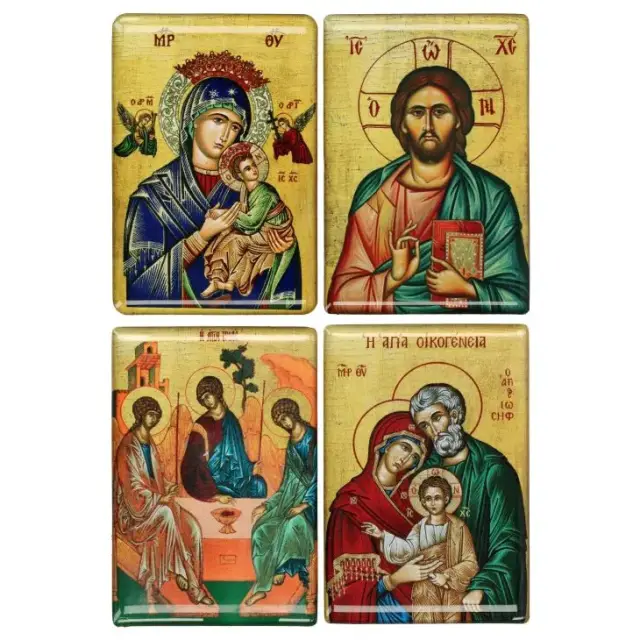 car magnet plate Icon 8 X 5.5 cm