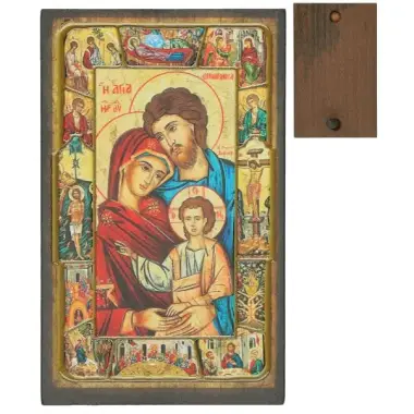 Icon 12 X 7.5 cm Holy Family