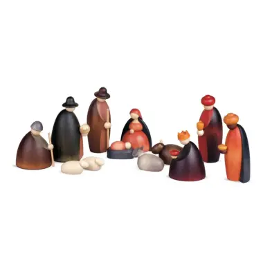 Kerstgroep Kohler 12 cm gekleurd