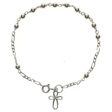 Bracelet-dizainier - argent rhodié - 4 mm + Etui