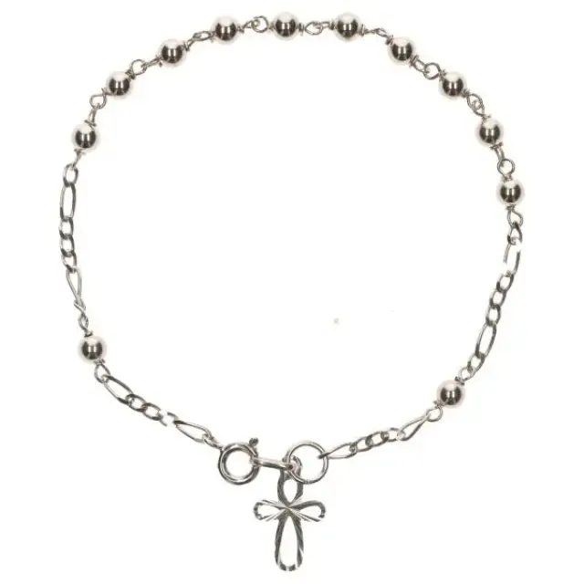 Bracelet-dizainier - argent rhodié - 4 mm + Etui