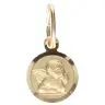 Medaille Engel - 8 mm - Verguld