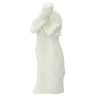 Couple 13 cm - résine blanche