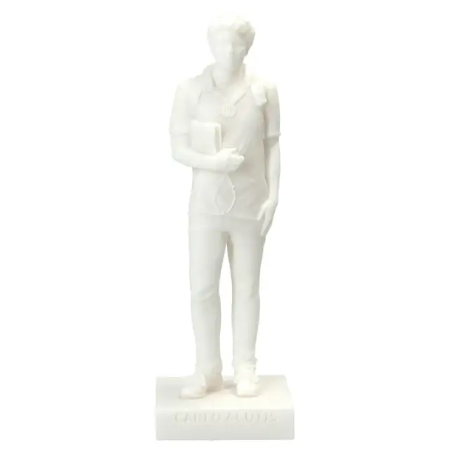 Statue 15 cm Alabaster Carlo Acutis
