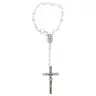 Rosary SemiCrystal White