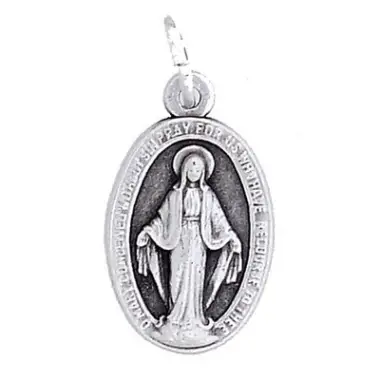 Medal 17 mm Ov Miraculous Met. Agte