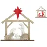 Kerstdecoratie met heilige familie