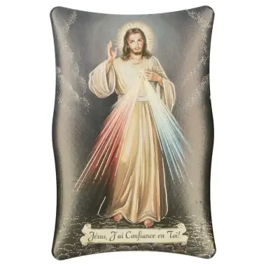 frame work 7 x H10 cm Christ Merciful