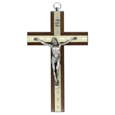 Croix murale 15 cm Bois