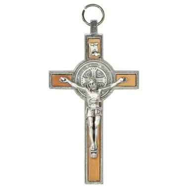 Cross St Benedict 8 X 4 cm Wood