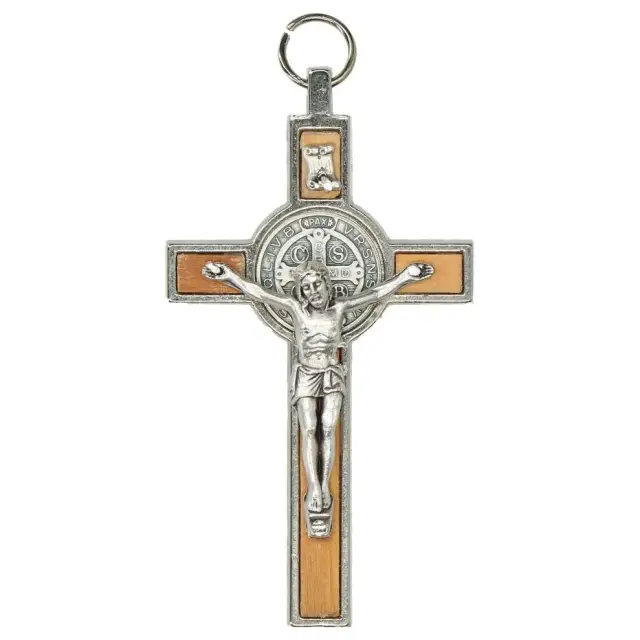 Cross St Benedict 8 X 4 cm Wood