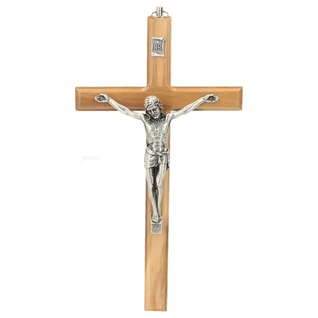 Wall cross 20 cm Olive wood