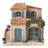 Décor pour santons de Provence Maison 20 X 15 X 20 cm