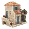 Décor pour santons de Provence Maison 20 X 15 X 20 cm