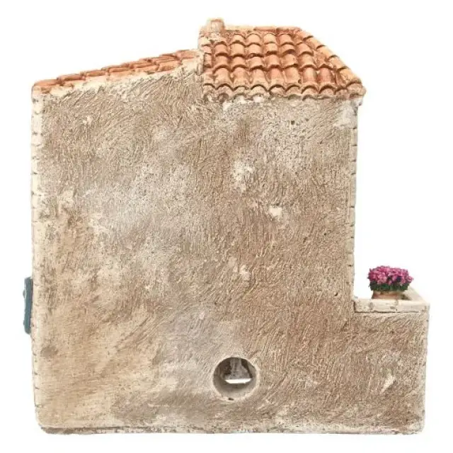 Décor pour santons de Provence Maison 20 X 15 X 20 cm