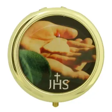 Pyxis golden D5 cm Hands / IHS