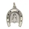 Medaille OLV met Kind - 15 mm - Metaal Verzilverd