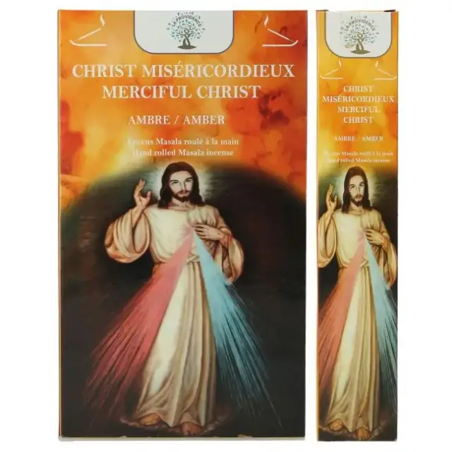 Sticks aromatic incense Merciful Christ