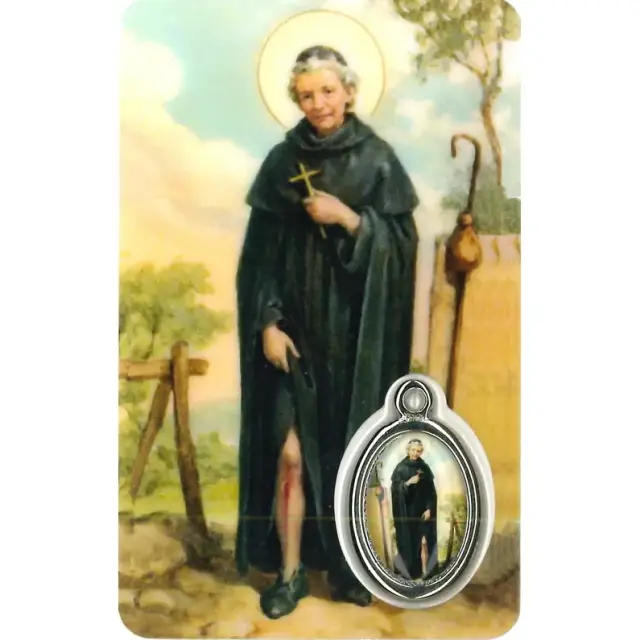 Kaart-medaille-gebed - H Peregrinus - Frans