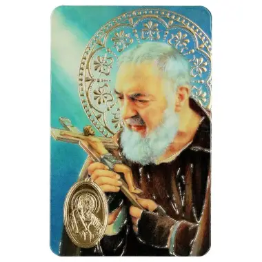 Kaart-Med-Gebed - H. P. Pio - FR