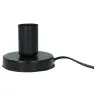 Socquet métal pour lampe-croix E27 - noir