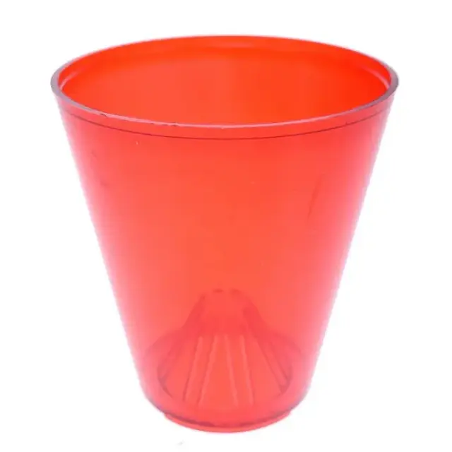 Protects flame for procession of candle Red