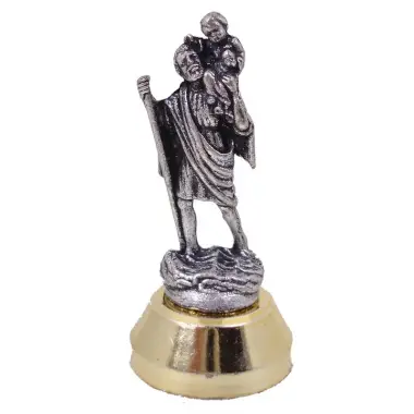 Mini-Statue + Aimant - St Christophe