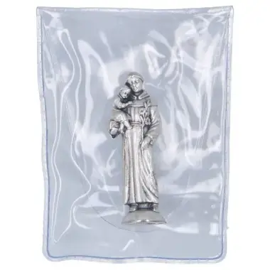Etui 6 X 3.5 cm / Statue 4 cm St Antoine