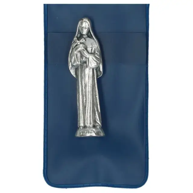 Etui 6 X 3.5 cm / Statue 4 cm Ste Rita