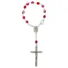 Rosary SemiCrystal Ruby