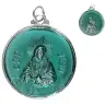 Medaille Scapulier 32 mm Email Blauw