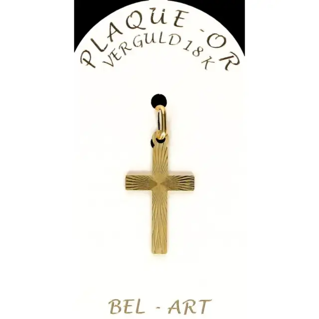 Croix Plaqué-Or - 20 X 13 mm