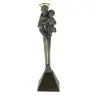 Mini-Statue + Aimant - St Antoine / Base Bois