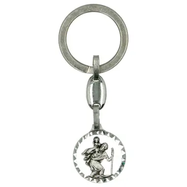 key ring St Christopher Openwork 23 mm