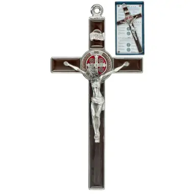 Cross St Benedict 20 X 10 cm Brown Email