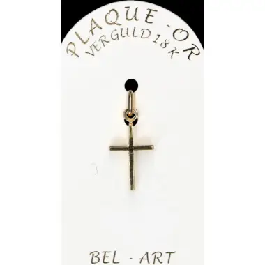 Croix Plaqué-Or - 15 X 10 mm
