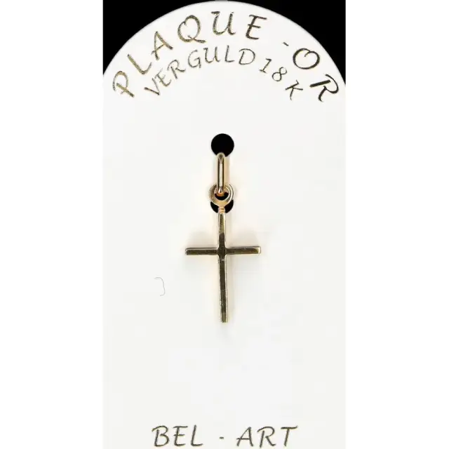 Croix Plaqué-Or - 15 X 10 mm