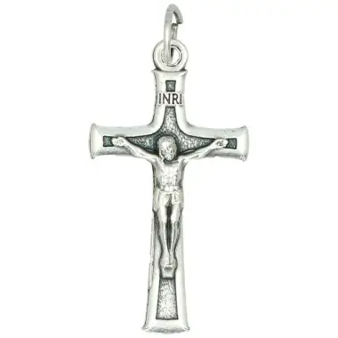 Croix 30 x 20 mm Métal Argenté