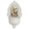 Stoup St Michael Porcelain 16 x 9 cm