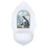 Stoup St. Rita Porcelain 16 x 9 cm