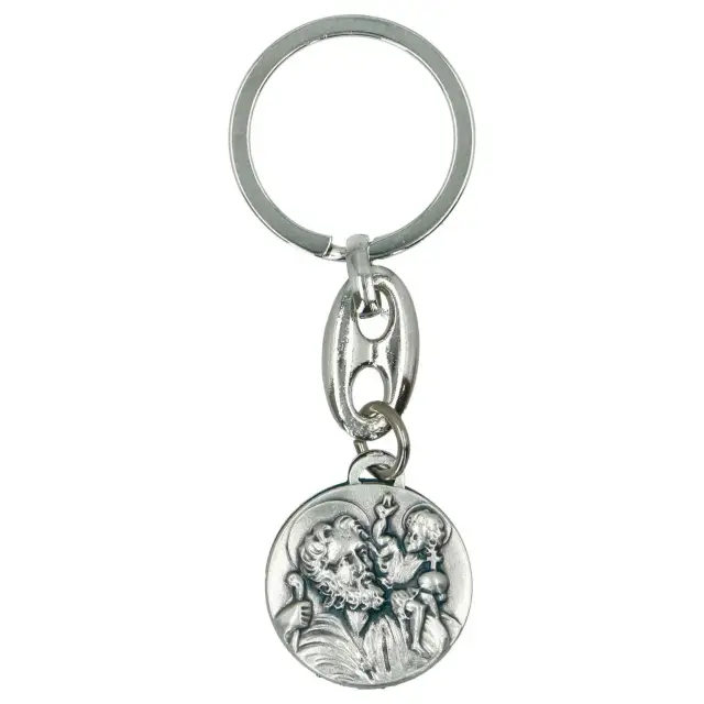 key ring St Christopher 25mm